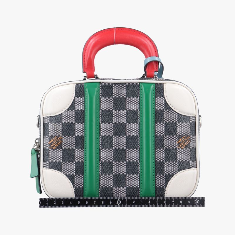 Louis Vuitton Valisette BB Noir Black × White × Multicolor Damier Multicolor ×