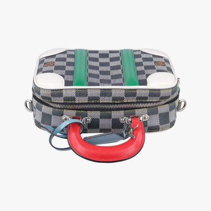 Louis Vuitton Valisette BB Noir Black × White × Multicolor Damier Multicolor ×
