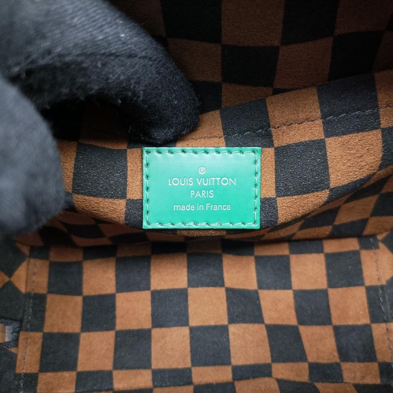 Louis Vuitton Valisette BB Noir Black × White × Multicolor Damier Multicolor ×