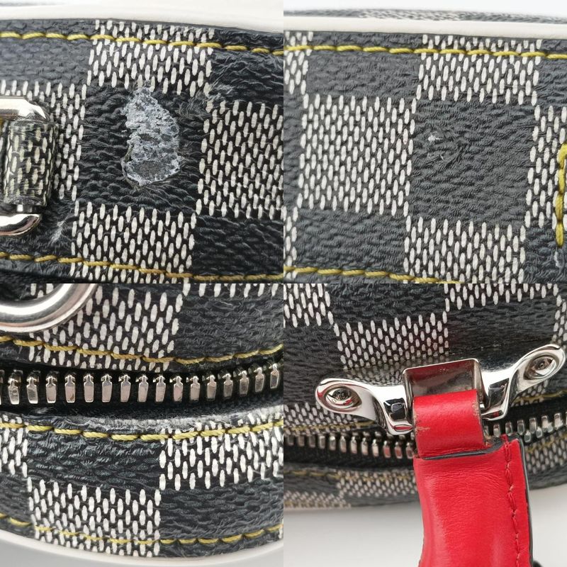 Louis Vuitton Valisette BB Noir Black × White × Multicolor Damier Multicolor ×