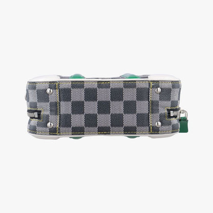 Louis Vuitton Valisette BB Noir Black × White × Multicolor Damier Multicolor ×