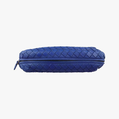 Bottega Veneta Intrecciato Blue Lambskin B06894637f