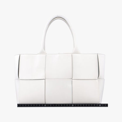 Bottega Veneta The Arcotato White Lambskin B09591075r