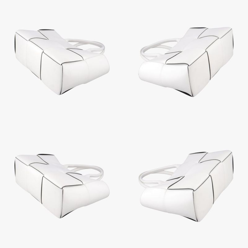 Bottega Veneta The Arcotato White Lambskin B09591075r