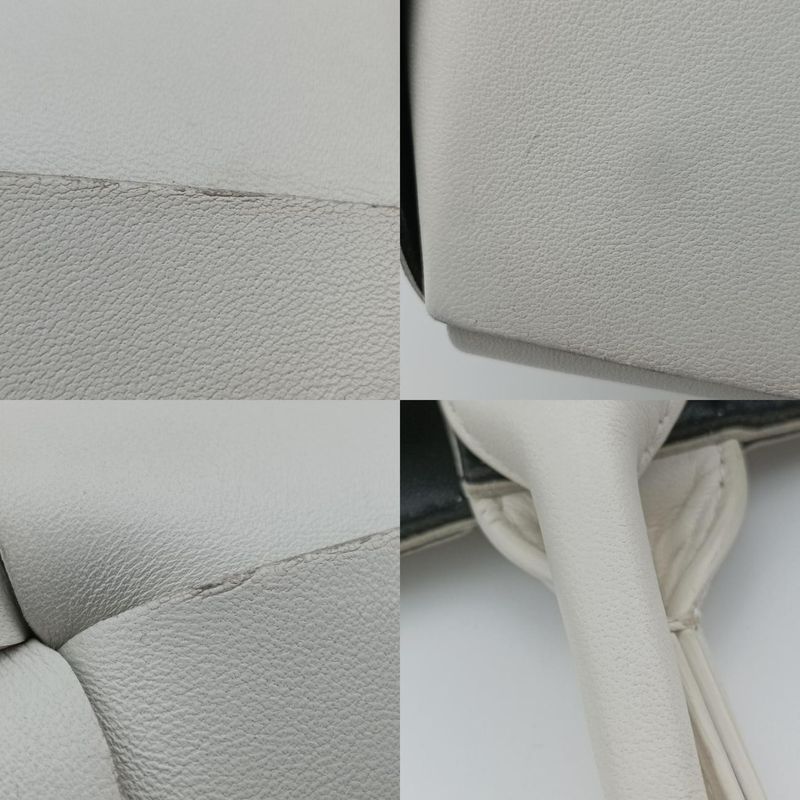 Bottega Veneta The Arcotato White Lambskin B09591075r