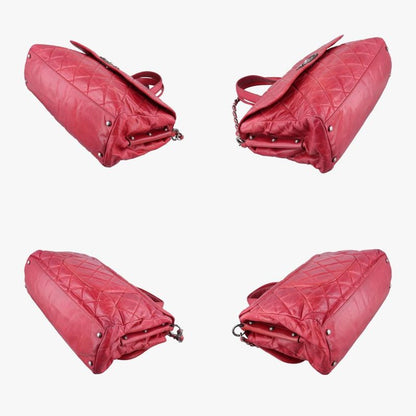 Chanel Quilted Boy Top Red Leather A6692015944517