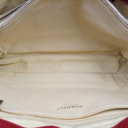 Chanel Quilted Boy Top Red Leather A6692015944517