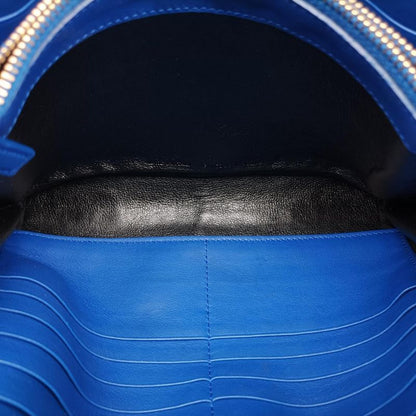 Yves Saint Laurenty Line Blue Leather 348117 Gnc3481170314