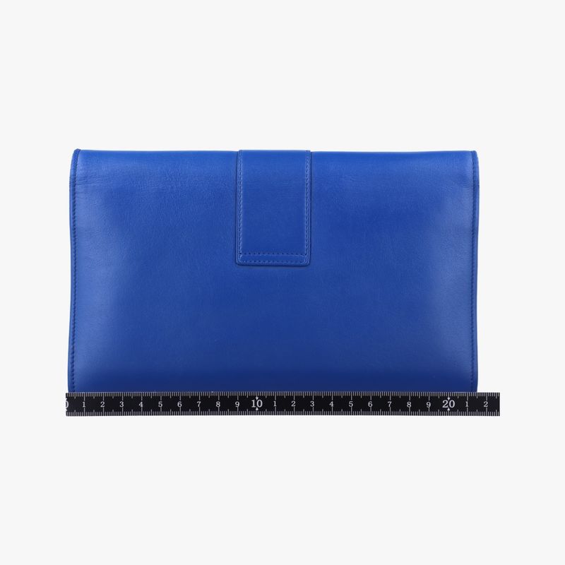 Yves Saint Laurenty Line Blue Leather 348117 Gnc3481170314