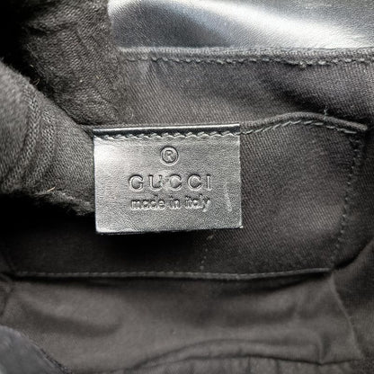 Gucci Horsebit Web Black And Pink Canvas 129498