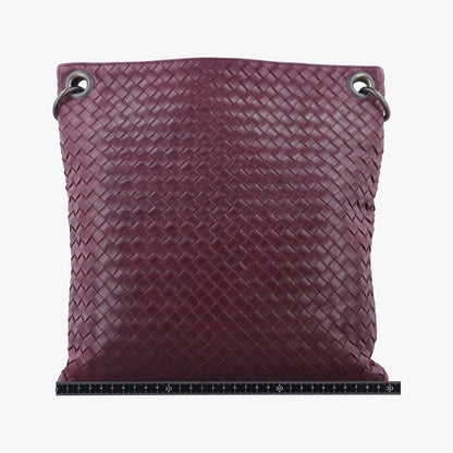 Bottega Veneta Intrecciato Burgundy Lambskin 161623 V465c 6160 EPEV 2010 350 C