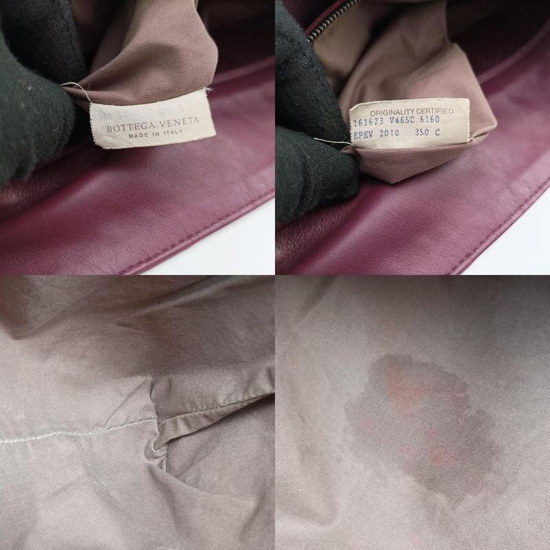 Bottega Veneta Intrecciato Burgundy Lambskin 161623 V465c 6160 EPEV 2010 350 C