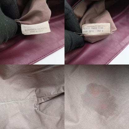Bottega Veneta Intrecciato Burgundy Lambskin 161623 V465c 6160 EPEV 2010 350 C