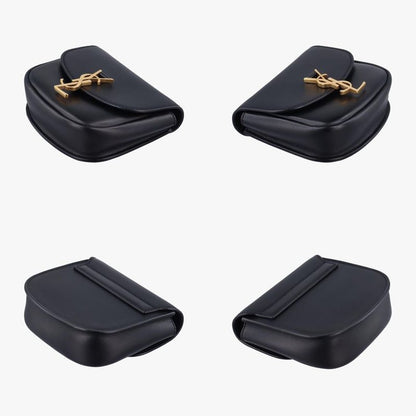 Yves Saint Laurentyves Saint Laurent Kaia Small Black Leather 623097 Glt62309707