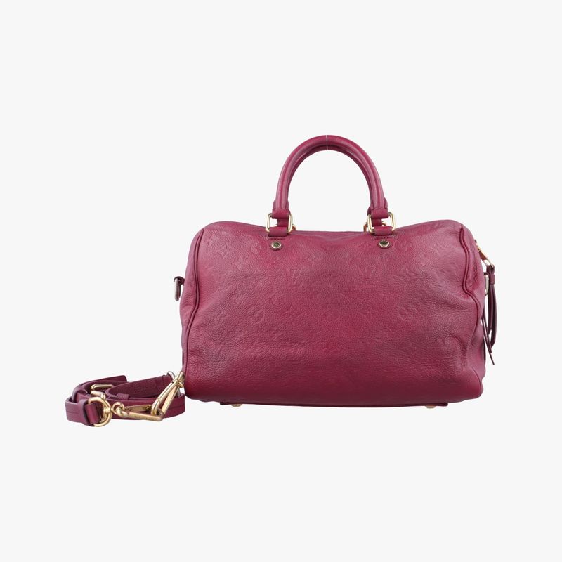 Louis Vuittonspeedy Bandoliere 30 Aurore Monogram Empreinte M40755 Sp2133