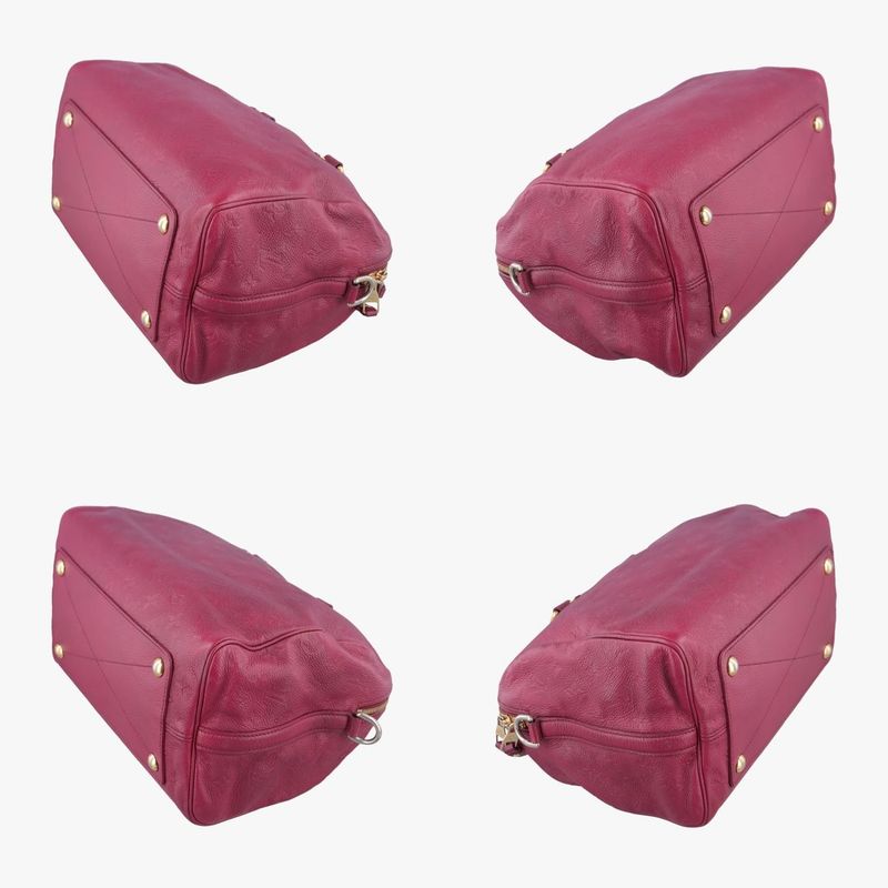 Louis Vuittonspeedy Bandoliere 30 Aurore Monogram Empreinte M40755 Sp2133