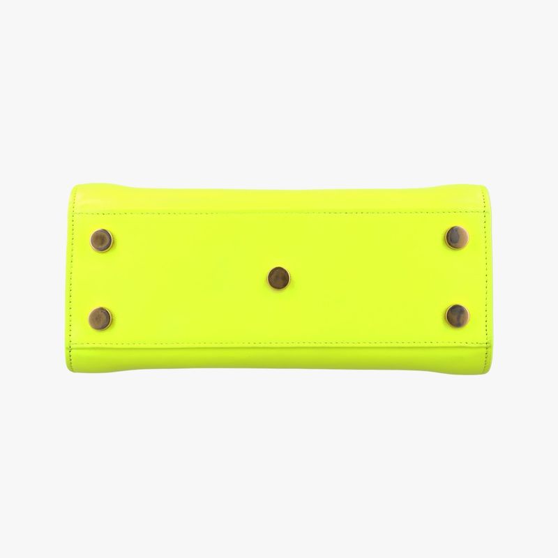 Yves Saint Laurentyves Saint Laurentsac De Jour Nano Yellow Leather 340778