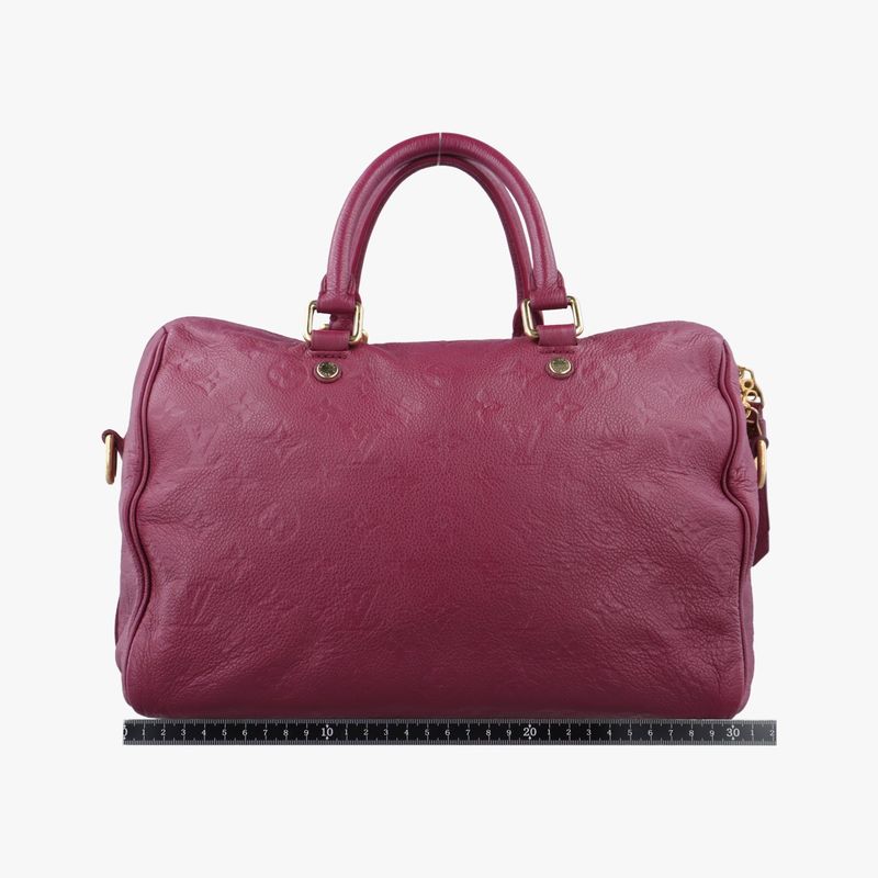 Louis Vuittonspeedy Bandoliere 30 Aurore Monogram Empreinte M40757 Sp3183