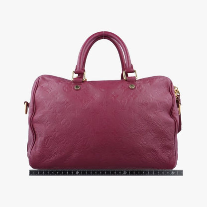 Louis Vuittonspeedy Bandoliere 30 Aurore Monogram Empreinte M40757 Sp3183