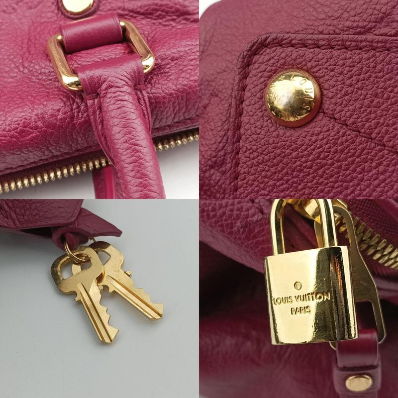 Louis Vuittonspeedy Bandoliere 30 Aurore Monogram Empreinte M40757 Sp3183