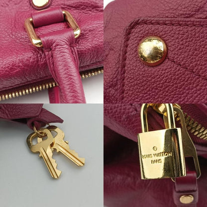 Louis Vuittonspeedy Bandoliere 30 Aurore Monogram Empreinte M40757 Sp3183