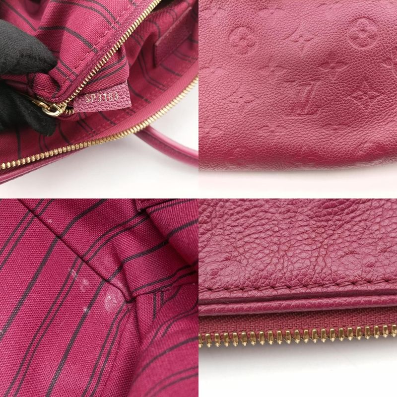 Louis Vuittonspeedy Bandoliere 30 Aurore Monogram Empreinte M40757 Sp3183