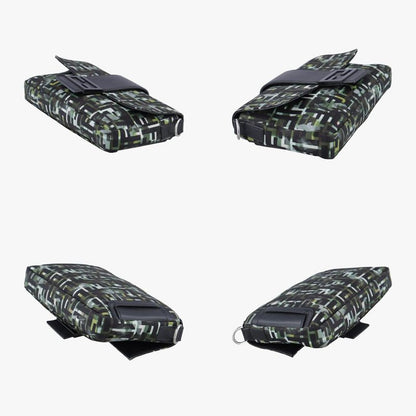 Fendi Baguette Multicolor Nylon And Leather 7va472 ABM8 208-8241