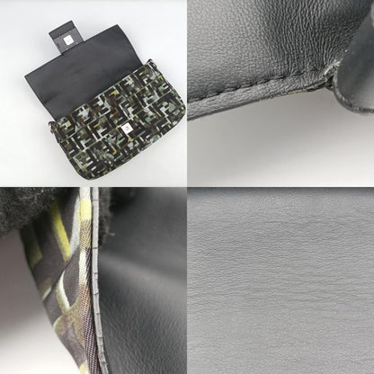 Fendi Baguette Multicolor Nylon And Leather 7va472 ABM8 208-8241