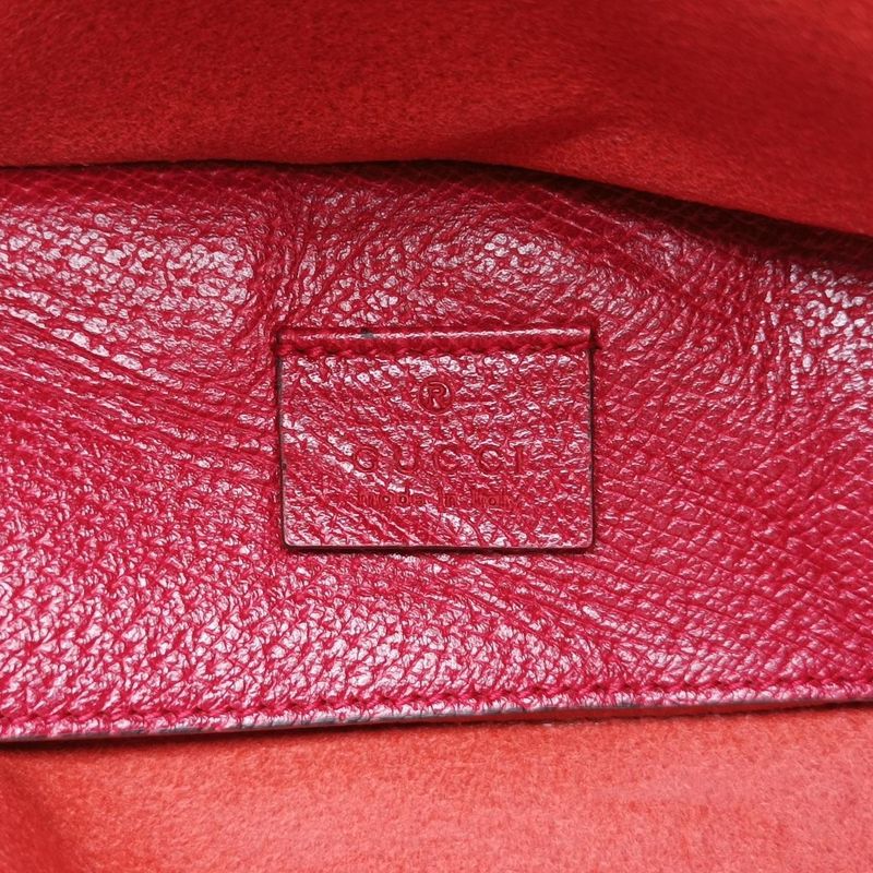 Gucci Bamboo Red Leather 484676 C022976228