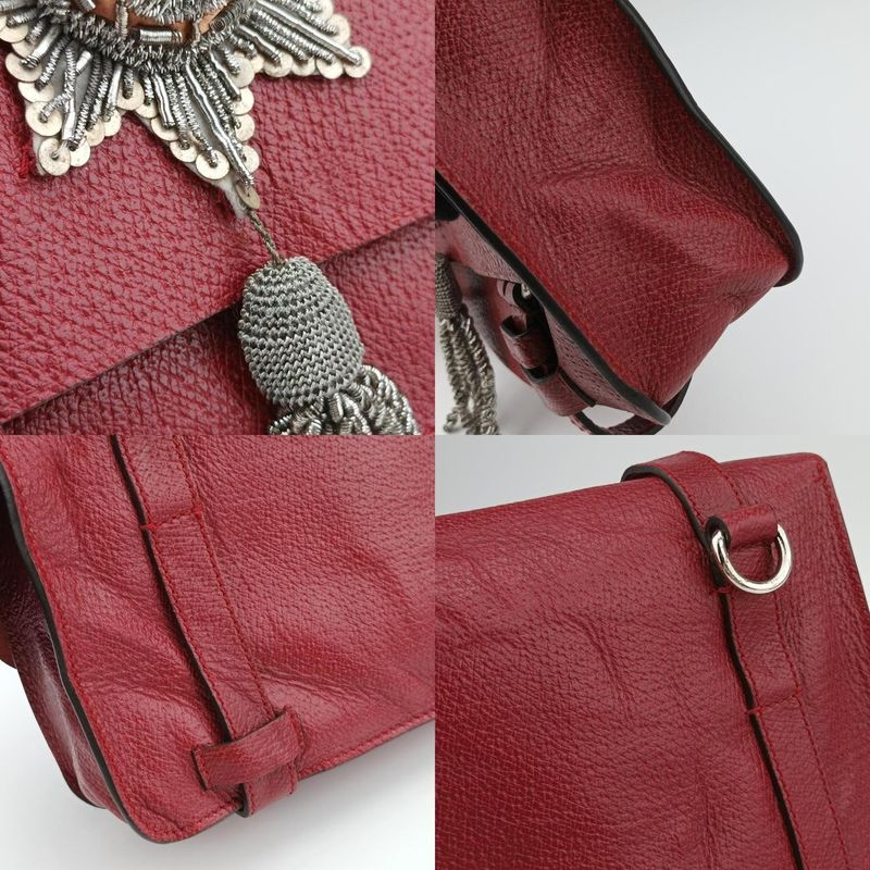 Gucci Bamboo Red Leather 484676 C022976228