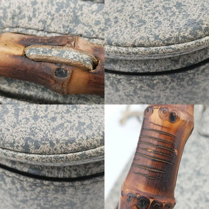 Gucci New Bamboo Gray And Multicolor Leather 240242 I6403202