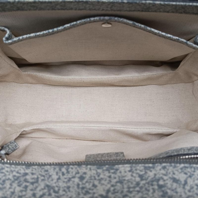 Gucci New Bamboo Gray And Multicolor Leather 240242 I6403202