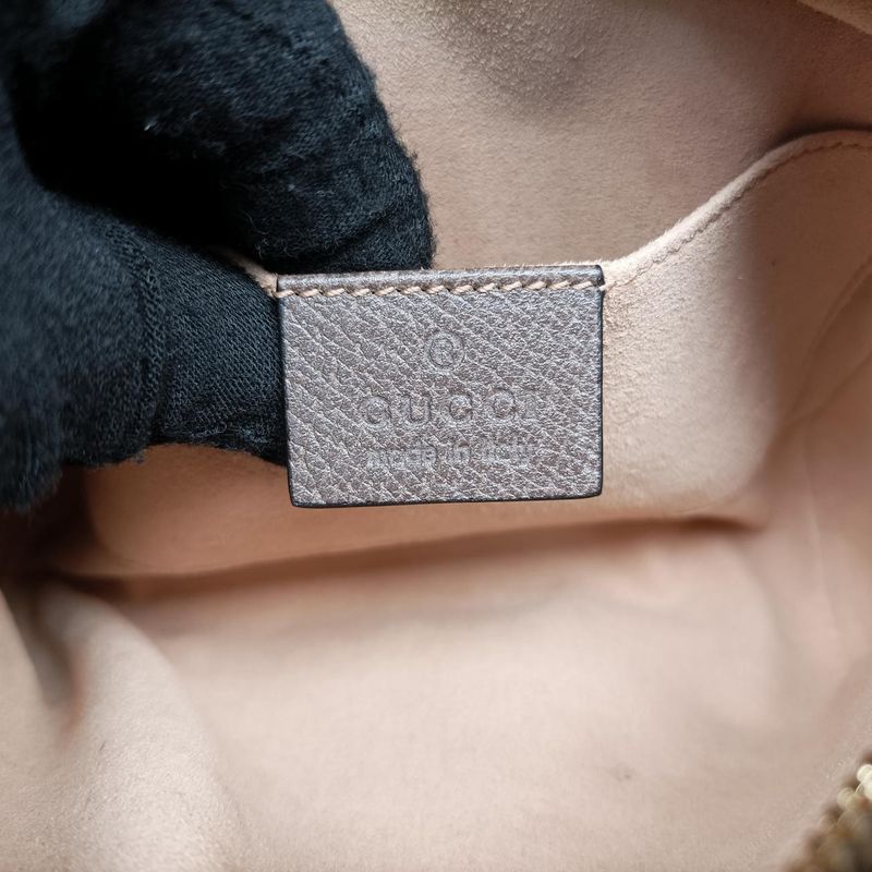 Gucci Ophidia Brown X Red X Green PVC Coated Canvas X Leather 517076 F026464730