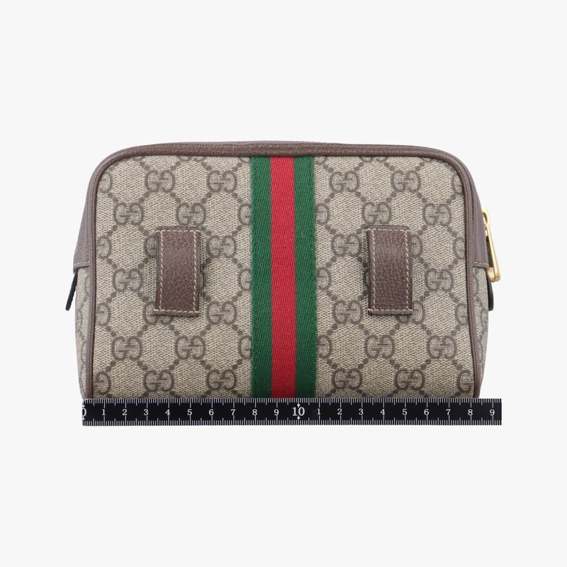 Gucci Ophidia Brown X Red X Green PVC Coated Canvas X Leather 517076 F026464730