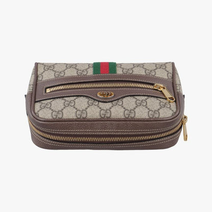 Gucci Ophidia Brown X Red X Green PVC Coated Canvas X Leather 517076 F026464730