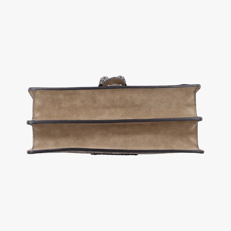 Gucci Dionysus Beige And Multicolor PVC Coated Canvas And Suede 400235 G02077778