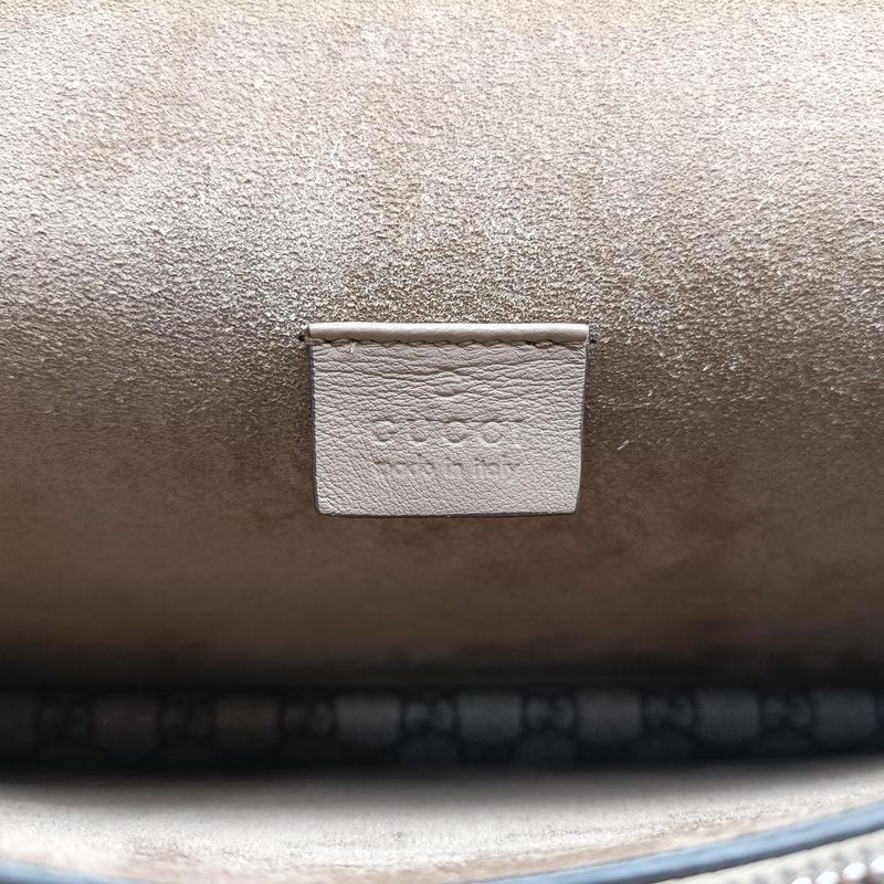 Gucci Dionysus Beige And Multicolor PVC Coated Canvas And Suede 400235 G02077778