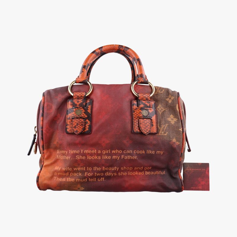 Louis Vuitton Man Cles Izzy Rouge And Multicolor Monogram Jokes M95737 Rc5017