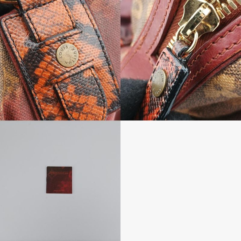 Louis Vuitton Man Cles Izzy Rouge And Multicolor Monogram Jokes M95737 Rc5017