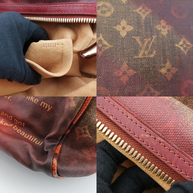 Louis Vuitton Man Cles Izzy Rouge And Multicolor Monogram Jokes M95737 Rc5017