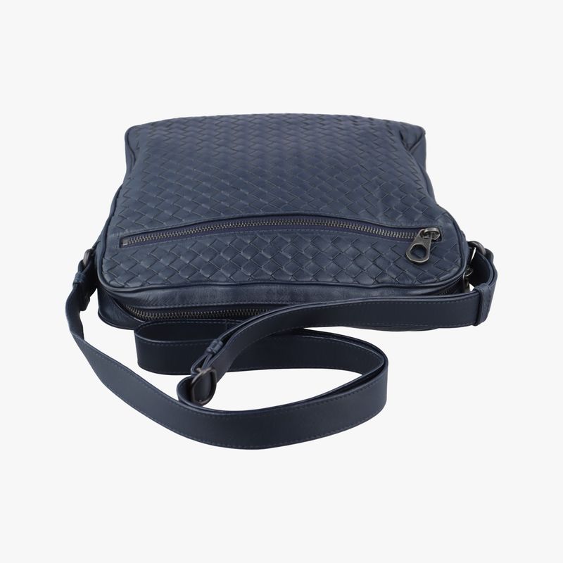 Bottega Veneta Intrecciato Navy Lambskin B06343903g