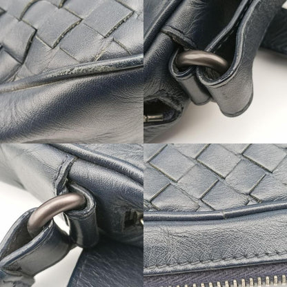 Bottega Veneta Intrecciato Navy Lambskin B06343903g