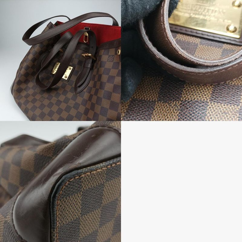 Louis Vuitton Hampstead MM Ebène Damier Canvas N51204 Ca5018