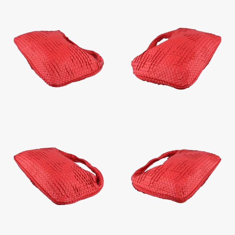 Bottega Veneta Intrecciato Red Leather B02629797q