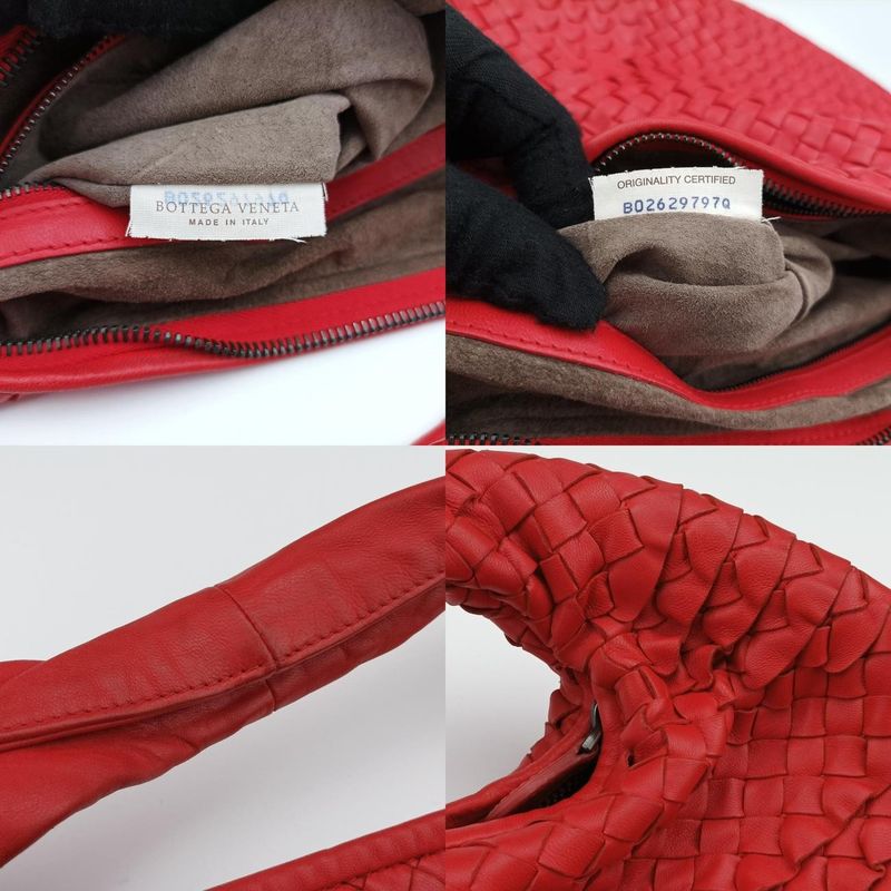 Bottega Veneta Intrecciato Red Leather B02629797q