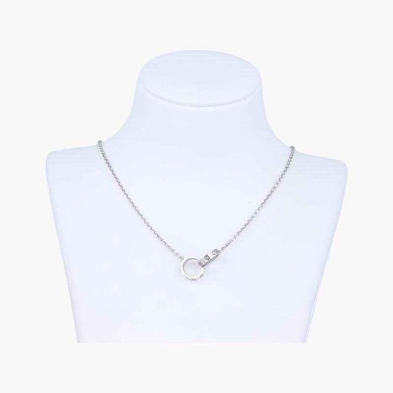 Cartier Baby Love Silver Au750 B7212500 Sr1391