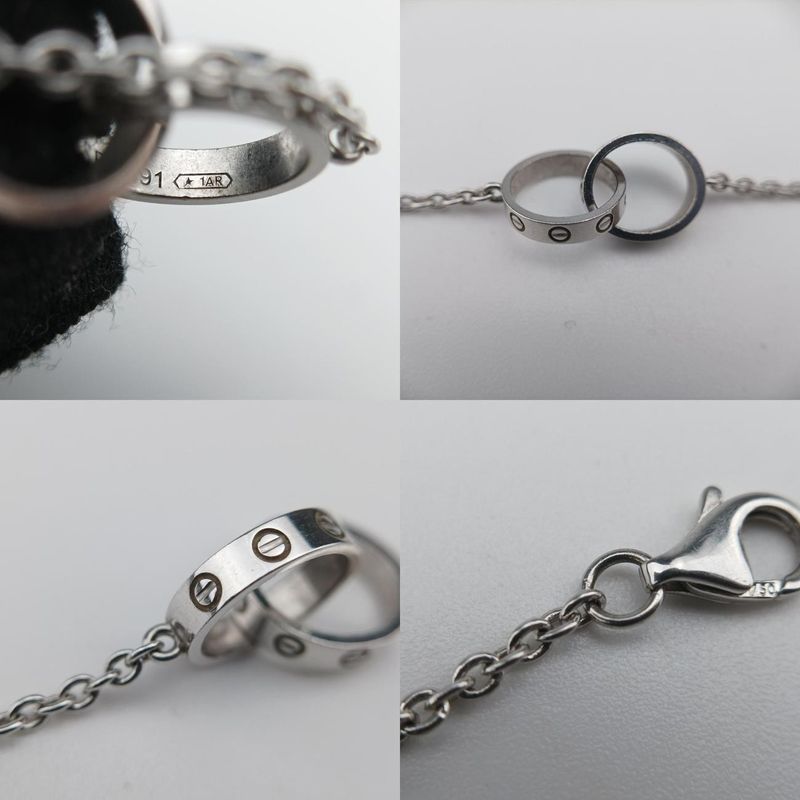 Cartier Baby Love Silver Au750 B7212500 Sr1391