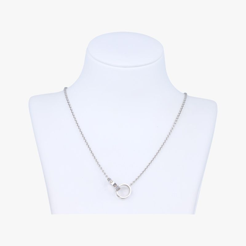 Cartier Baby Love Silver Au750 B7212500 Sr1391