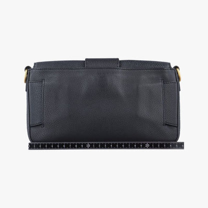 Fendi Baguette Black Leather 7va472 7va472-sfr-199-8241