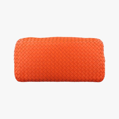 Bottega Veneta Intrecciato Orange Lambskin B02853628n